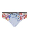 Dolce & Gabbana Slip Stampa Conchiglie In Multi