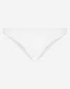 Dolce & Gabbana Bikini Bottoms With Dg Logo In White
