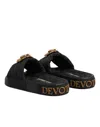 Dolce & Gabbana Slipper In Black