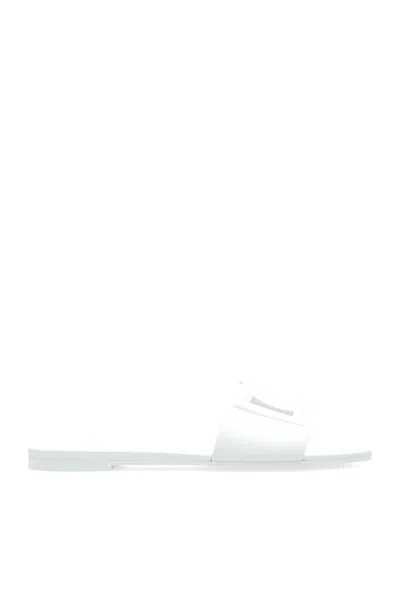 DOLCE & GABBANA DOLCE & GABBANA SLIPPERS `BIANCA`