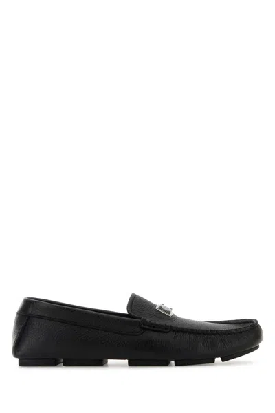 Dolce & Gabbana Slippers In Black