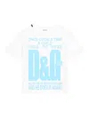 Dolce & Gabbana Slogan-print T-shirt In White