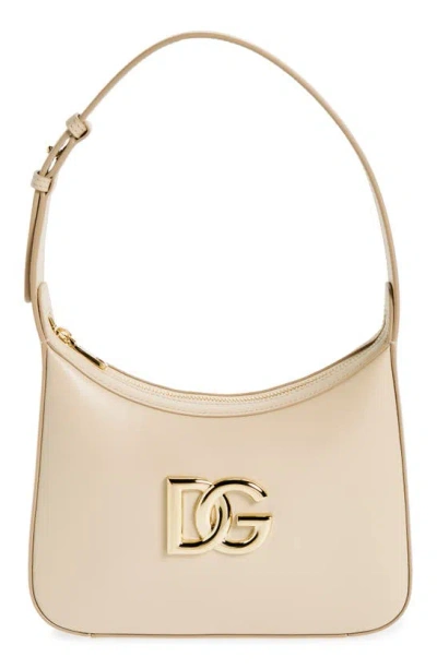 Dolce & Gabbana Dolce&gabbana Small 3.5 Leather Shoulder Bag In Pink & Purple