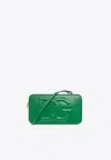 Dolce & Gabbana Small 3d-effect Logo Camera Bag In Green