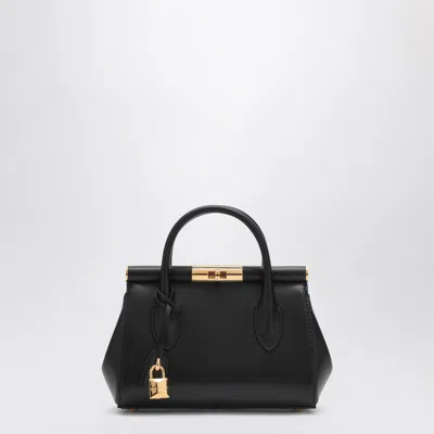 DOLCE & GABBANA SMALL BLACK MARLENE HANDBAG