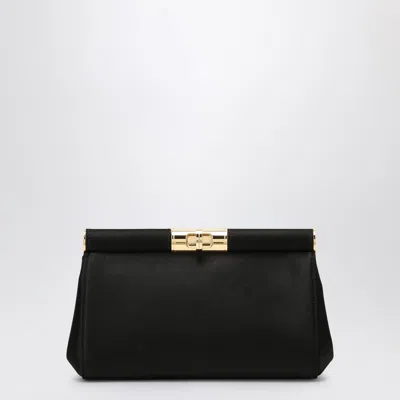 Dolce & Gabbana Small Black Marlene Shoulder Bag