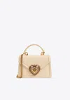 Dolce & Gabbana Dolce  Gabbana Devotion Small Tote Bag In Cream