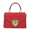 Dolce & Gabbana Small Devotion Tote Bag In Red