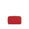Dolce & Gabbana Small Dg Logo Camera Bag In Calf Leather In Red