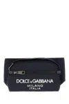 Dolce & Gabbana Nylon Beltpack Bag With Logo In Blue