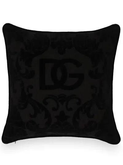 Dolce & Gabbana Kleines Kissen In Black