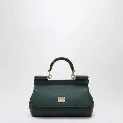 DOLCE & GABBANA DOLCE & GABBANA SMALL GREEN SICILY HAND BAG