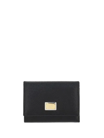 Dolce & Gabbana Wallets In Black