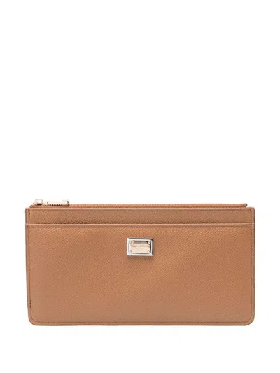 Dolce & Gabbana Small Leather Goods In Brown