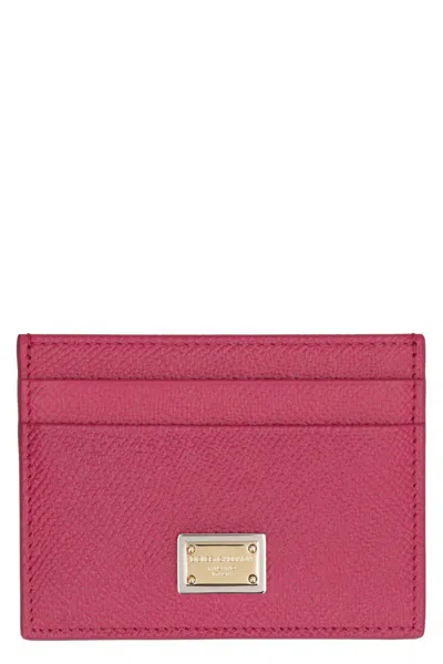 Dolce & Gabbana Small Leather Goods In Pink