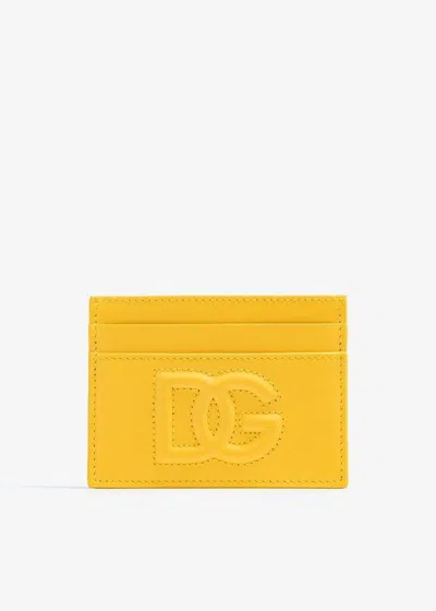 Dolce & Gabbana Small Leather Goods In Yellow