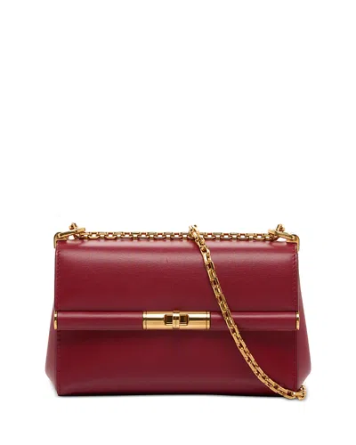 DOLCE & GABBANA SMALL LEATHER SHOULDER BAG