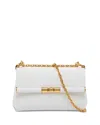 Dolce & Gabbana Mini Marlene City Cross Body Bag In White