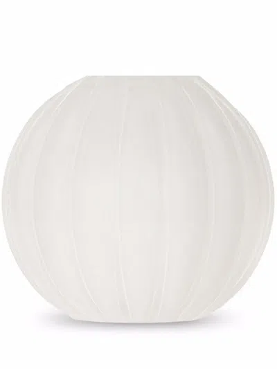 Dolce & Gabbana Glasvase Mit Gravur In White