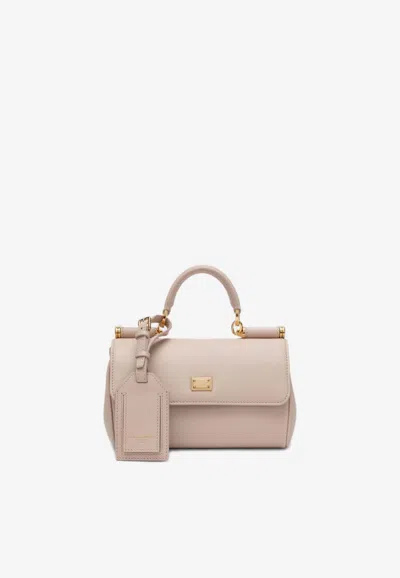 Dolce & Gabbana Small My Sicily Handbag In Pink