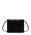 Dolce & Gabbana Elegant Dg Logo Patent Leather Crossbody Handbag