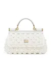 Dolce & Gabbana Bridal Sicily Small Crochet Tote In Multi