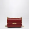 Dolce & Gabbana Marlene Red Shoulder Bag With Twist Lock In Leather Woman