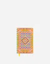Dolce & Gabbana Small Ruled Notebook Textile Cover Multicolor Unisex Onesize In Multicolor