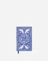 Dolce & Gabbana Small Ruled Notebook Textile Cover Multicolor Unisex Onesize In Multicolor