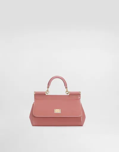 Dolce & Gabbana Small Sicily Handbag In Pink