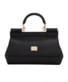 Dolce & Gabbana Small Sicily Handbag In Black