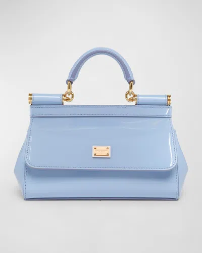 Dolce & Gabbana Small Sicily Handbag In Carta Zucchero