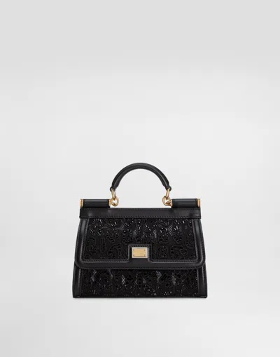 Dolce & Gabbana Small Sicily Handbag In Multicolor