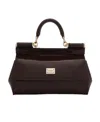 Dolce & Gabbana Sicily Small Handbag In Black
