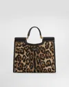 Dolce & Gabbana Small Sicily Shopper In Multicolor