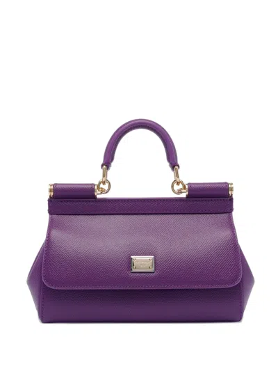 DOLCE & GABBANA SMALL SICILY TOP-HANDLE BAG