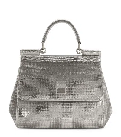 DOLCE & GABBANA SMALL SICILY TOP-HANDLE BAG