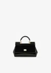 Dolce & Gabbana Small Sicily Handbag In Black