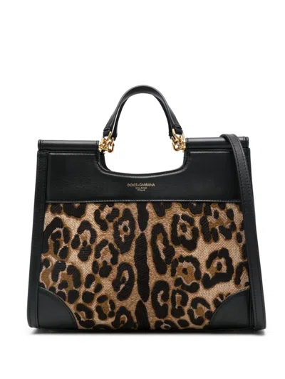 DOLCE & GABBANA SMALL SICILY TOTE BAG