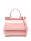 Dolce & Gabbana Small Sicily Tote Bag In Pink