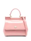 Dolce & Gabbana Small Sicily Tote Bag In Pink