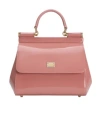 Dolce & Gabbana Small Sicily Tote Bag In Pink
