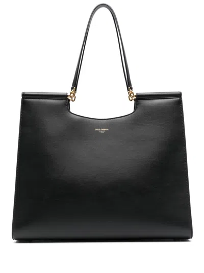 Dolce & Gabbana Kleine Sicily Handtasche In Schwarz