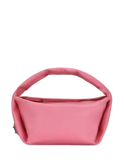 Dolce & Gabbana Logo-plaque Tote Bag In Pink