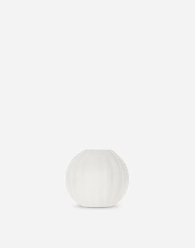 Dolce & Gabbana Small Vase In Murano Glass In Multicolor