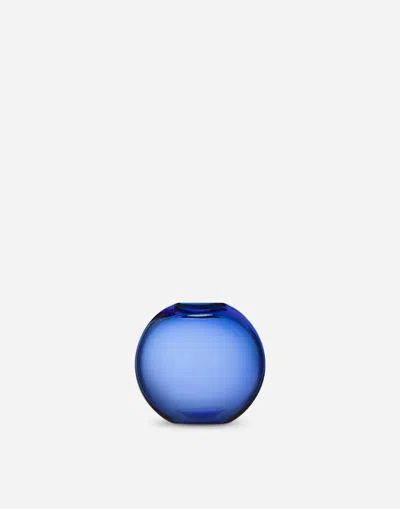 DOLCE & GABBANA SMALL VASE IN TRANSPARENT MURANO GLASS