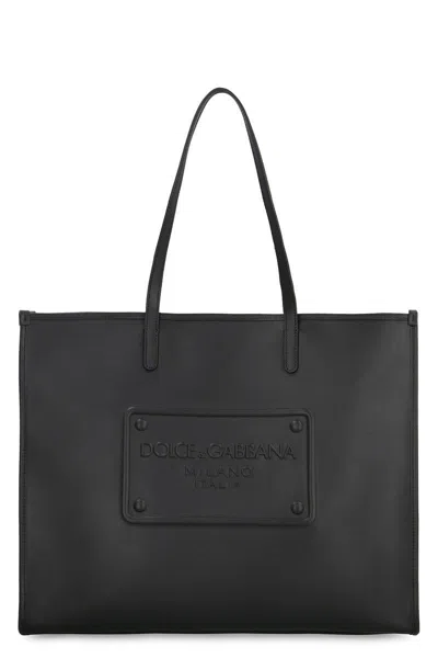 Dolce & Gabbana Smooth Leather Tote Bag