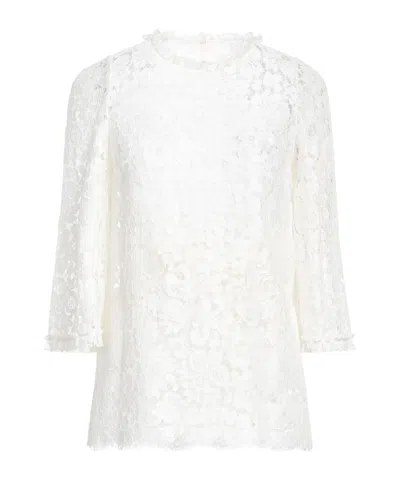 Dolce & Gabbana Snap Fastenings Top In White