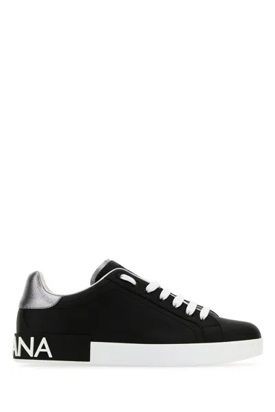 Dolce & Gabbana Sneaker-40 Nd  Male In Black