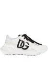 Dolce & Gabbana Day Faster Viscose Fabric Sneakers In Multi